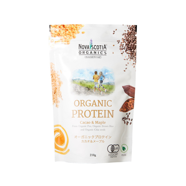 オーガニックプロテインカカオ&メープル（ノバスコシア）