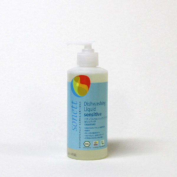 ソネット ナチュラル ウォッシュアップリキッド センシティブ 300ml