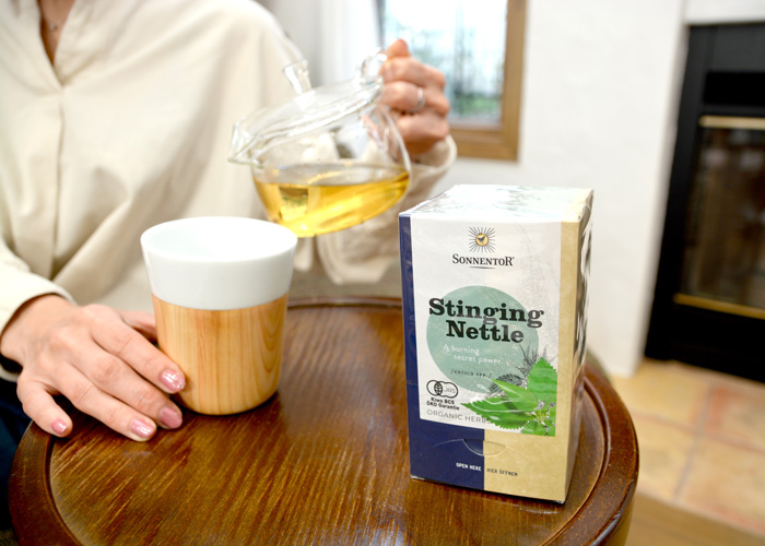 ネトルティで、ほっと一息。美と健康のために、カラダの中からおもいやりを。